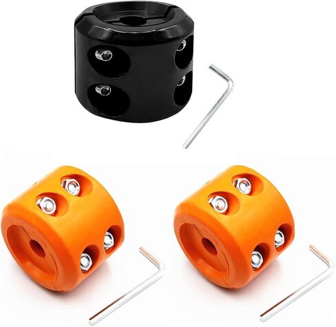 Winch Stopper Winch Cable Hook Rubber Stopper with Allen Wrench for ATV UTV Synthetic Winch Rope in Saudi Arabia