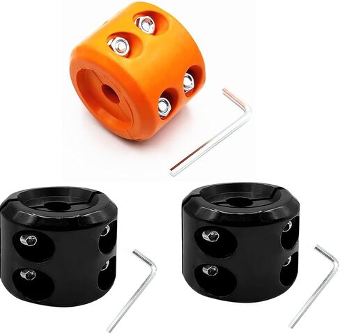 Winch Stopper Winch Cable Hook Rubber Stopper with Allen Wrench for ATV UTV Synthetic Winch Rope in Saudi Arabia