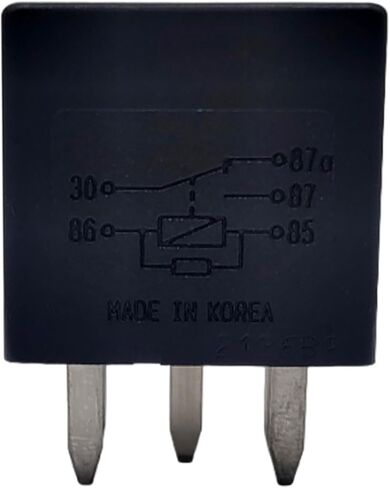 Relay 15328865-12V 40A 5 Pins Temperature Sensor and Fan Control Relay Replace 12193602, 12177234, 15-81106, 96263403 in Saudi Arabia