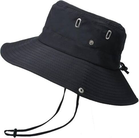 Sun Hat for Men Women with Uv Protection Summer Beach Bucket hat Wide Brim Safari Boonie Cap for Fishing Camping in Saudi Arabia