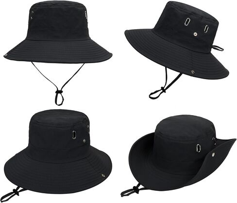 Sun Hat for Men Women with Uv Protection Summer Beach Bucket hat Wide Brim Safari Boonie Cap for Fishing Camping in Saudi Arabia