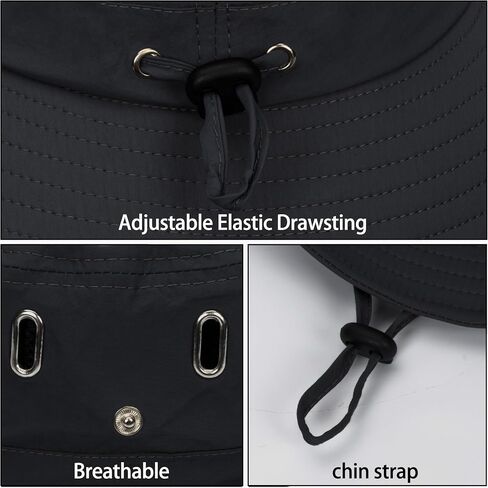 Sun Hat for Men Women with Uv Protection Summer Beach Bucket hat Wide Brim Safari Boonie Cap for Fishing Camping in Saudi Arabia