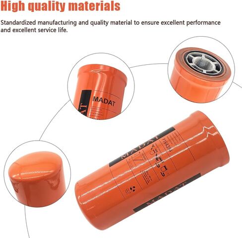 Hydraulic Oil Filter Fit for Donaldson P164384 Fit for Baldwin BT8850-MPG Fit for Caterpillar 9T5916 Loaders Track Alternative Fiberglass Filter Element Spin-on in Saudi Arabia