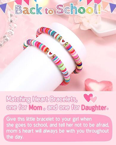UPROMI First Day of Kindergarten/Preschool Gift, Back to School Bracelet Mommy and Me First Day of School Gifts in Saudi Arabia