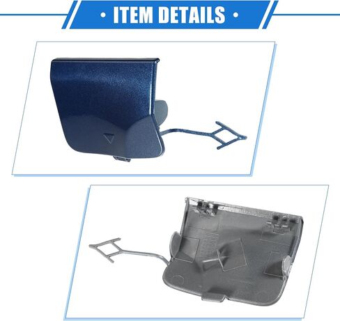 Car Tow Hook Eye Hole Cover Cap Compatible for BMW X3 G08 2018-2020, Durable Plastic White Rear Right in Saudi Arabia