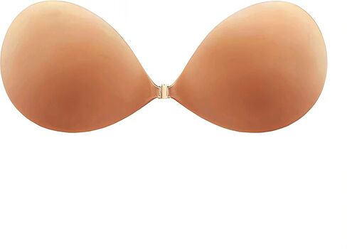 حمالات صدر لاصقة بدون حمالات للنساء بدون ظهر، حمالة صدر لاصقة غير مرئية، عارية اللون in Kuwait