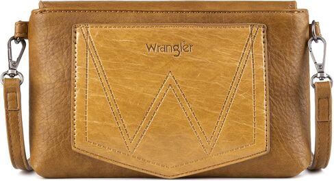 Wrangler Crossbody Small Purse for Women Wristlet Fringe Bag Western Purse in Saudi Arabia