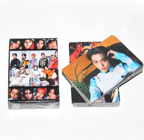 Stray Kids Photocard 55pcs Stray kids 5-STAR Photo Cards KPOP Straykid Photocard 5-Strar Album Card Stray kids Photo Cards 5-STAR Postcard Gift for Fans Daugher in Saudi Arabia
