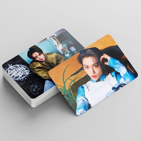 Stray Kids Photocard 55pcs Stray kids 5-STAR Photo Cards KPOP Straykid Photocard 5-Strar Album Card Stray kids Photo Cards 5-STAR Postcard Gift for Fans Daugher in Saudi Arabia