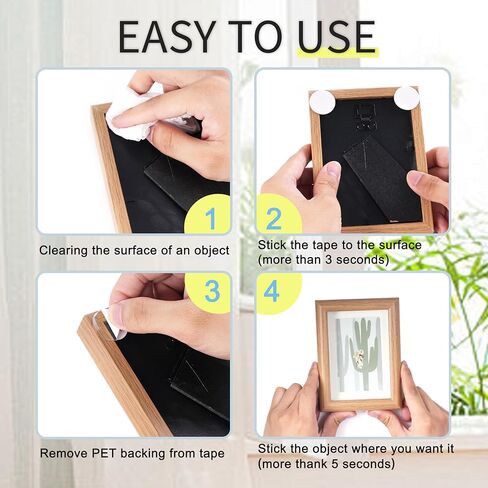 144 قطعة شريط مزدوج الجوانب للجدران، نقاط بالون شفافة لاصقة، نقاط لاصقة للغاية، شريط تثبيت قابل للتمدد، نقاط صمغ للحرف اليدوية، الديكور، الصور، الملصق، الحفلات in Kuwait