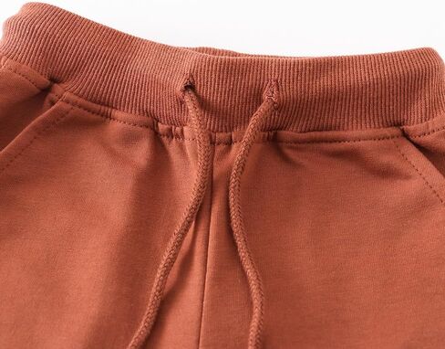 HahaNice Toddler Boys Girls Cotton Jogger Shorts,Little Kids Active Sport Shorts with Drawstring in Kuwait