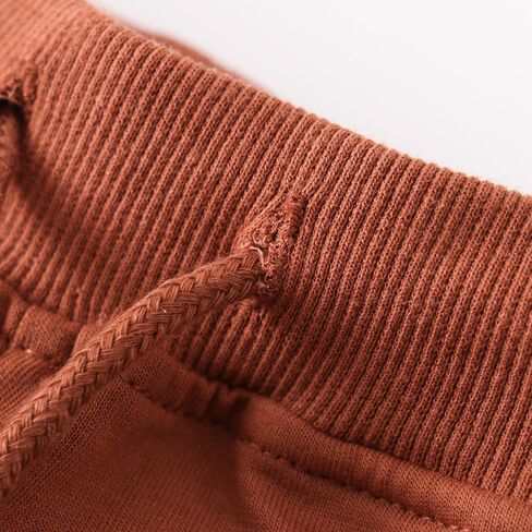 HahaNice Toddler Boys Girls Cotton Jogger Shorts,Little Kids Active Sport Shorts with Drawstring in Kuwait