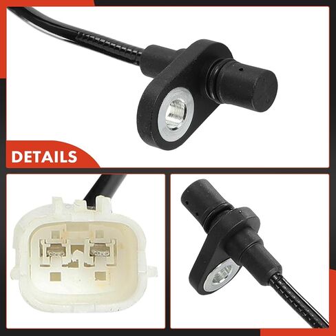 A-Premium ABS Wheel Speed Sensor Compatible with Mazda Models - MX-5 Miata 2006-2015 - Front Left Driver Side, Replace# NF494373XC, NF494373XB in Saudi Arabia