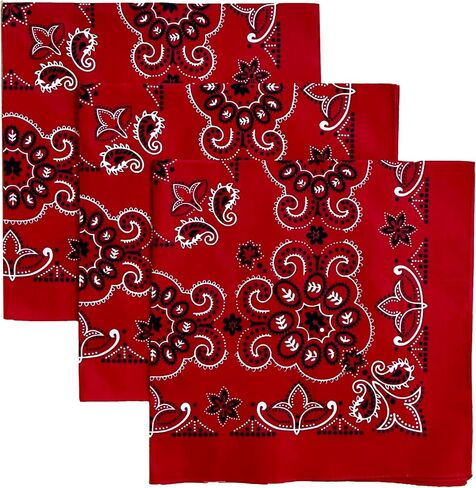 Bandana Pack Paisley Set Extra Large Oversized 27", Pack of in Saudi Arabia