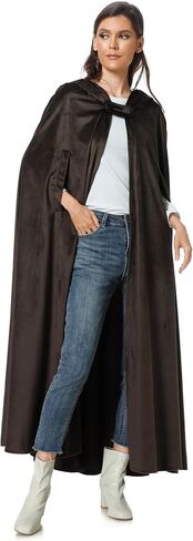 عباءة نسائية بقلنسوة من yolsun عباءة طويلة على الطراز القوطي معطف شتوي طويل وعباءة عصر النهضة ملابس خارجية in Kuwait