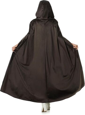 عباءة نسائية بقلنسوة من yolsun عباءة طويلة على الطراز القوطي معطف شتوي طويل وعباءة عصر النهضة ملابس خارجية in Kuwait