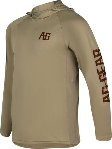 Men’s Farm Pro Breathable Performance Hoodie, Lightweight All-Season Hooded Sun Shirt with UPF50 Sun Protection in Saudi Arabia