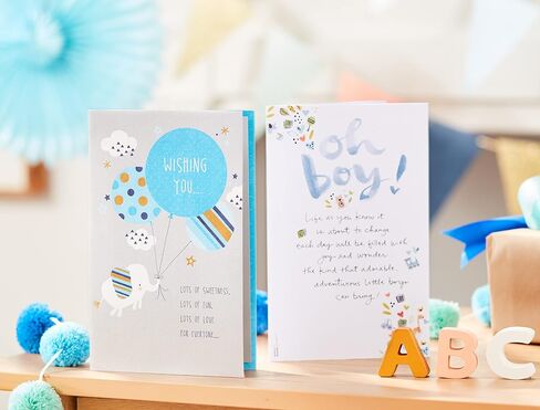 American Greetings Baby Shower Card for Boy (New Little One) in Saudi Arabia
