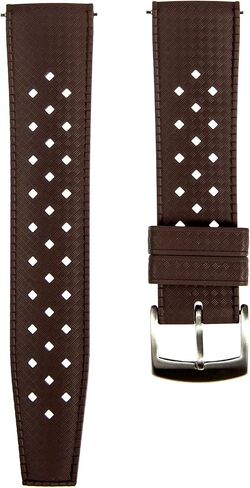 Tropical Style FKM Rubber Straps- Quick-Release- FKM Fluoro Rubber Watch Bands for Sports & Dive Watches-For Men & Women- 20mm, 22mm in Saudi Arabia