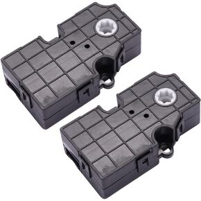 2PCS Air Door Actuator A/C HAVC Heater Blend Door Actuator Fit for 2002-2006 for Chevy for Trailblazer,03-06 for GMC for Envoy XL,04-05 for GMC for Envoy XUV,03-08 for Isuzu for Ascender 604-130