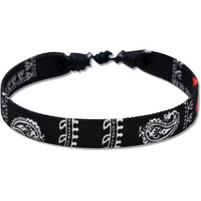 Keffiyeh Bracelet Adjustable Country Flag Bracelet Protection and Lucky String Bracelet Tibetan Wrist Wrap Bracelet Boho Rope Bracelet for Men Women Handmade Bracelets Friendship Bracelets