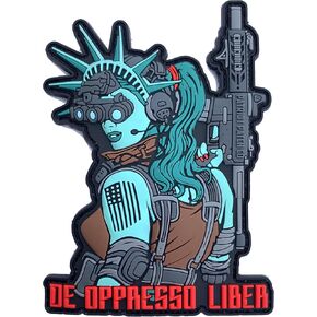 Patriot Patch Co. - De Oppresso Liber - Lady Liberty - Patch