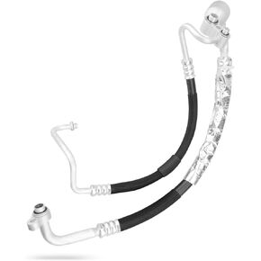 AC Suction and Discharge Line Hose Assembly Fit for Chevy Equinox 1.6L 2018-2019 1.5L 2018-2021 2.0L 2020 Replace 4813474 3764363347