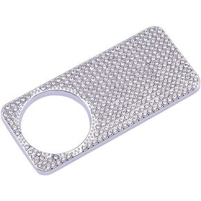 Car Interior Bling Accessorie compatible with Mercedes Benz C300 W205 W213 E300 GLC GLK CLS SLC Copilot Storage Glove Box Handle Crystal Rhinestones Decals