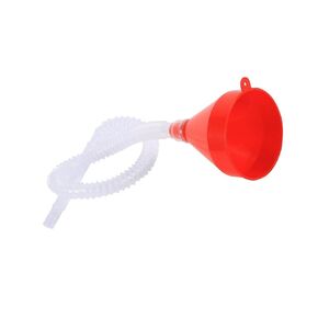 1 Set Fuel Transfer Funnel Universal Plastic Funnel Flexible Petrol Filter Funnel for Petrol Diesel Water Oil Fuel