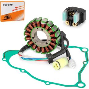 Stator & Relay Gasket for Yamaha Bear Tracker 250 2001-2004 Bruin 250 2005-2006 Big Bear 250 2007-2009