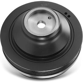 A-Premium Engine Harmonic Balancer Crankshaft Pulley Compatible with Mitsubishi Montero 1994-2000, Montero Sport 1997-2004, SOHC V6 3.0L 3.5L, Replace# MD311472