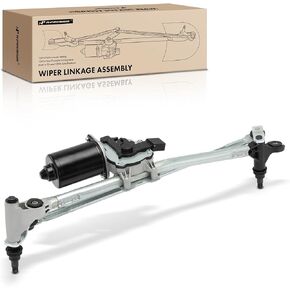 A-Premium Front Windshield Wiper Motor and Linkage Assembly Compatible with BMW E84 Series X1 2012 2013 2014 2015