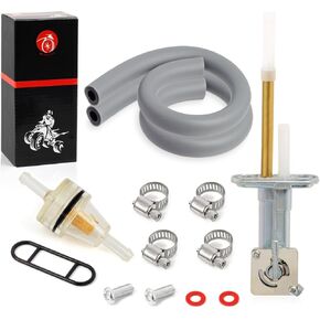 Fuel Valve Petcock kit For Kawasaki Bayou 250 KLF250 2003-2011 51023-0732 51023-1401