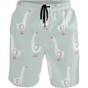 visesunny Cool Men's Novelty Beach Shorts Quick Dry Swimwear Sports Running Swim Board Shorts Bathing Suits Multicolor