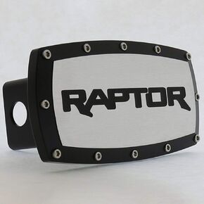 Elite Automotive Products, Inc.Black Trim Billet Hitch Cover for Ford Raptor(Black)
