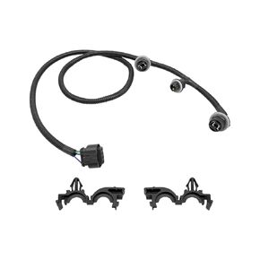 Replace 23141278 Driver Side Tail Lamp Wiring Harness Compatible with Chevrolet Silverado GMC Sierra 1500 2500 HD 3500 HD 2014 2015, Left Side Light Wiring Harness Replace 23431875 23141274