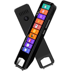 Translator Pen Scanner, Multipurpose OCR Digital Scan Translator Smart Pen Reader 134 Language Translation Scanning Reading Pen for Dyslexia Business Students Adults Language Learners (White)