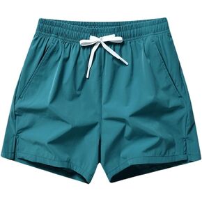 GUNLIRE Boy's Quick Dry Running Shorts Athletic Active Gym Lightweight for Outdoor Camping Hiking Sports Shorts