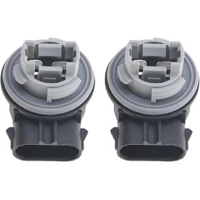 F17B13411AB Front Parking Turn Signal Light Socket Adapter F1TZ-13411-F for Ford F150 F250 F350 F450 F550 Super Duty E150 E250 E350 E450