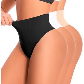 Tummy Control Thong Shapewear for Women Tummy Control Seamless Shaping Thong Underwear Body Shaper Panties