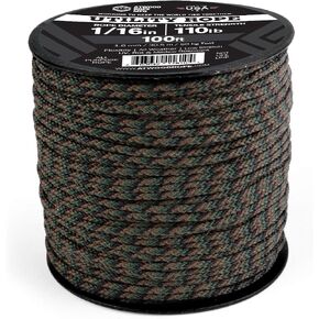 Atwood Rope MFG 1/16 Utility Cord 1.6mm x (Spool Length) Reusable Spool | Tactical Nylon/Polyester Fishing Gear, Jewelry Making, Camping Accessories in Saudi Arabia