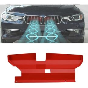 Red Dynamic Air Intake Scoop, Ram Air, Cold Air Intake Kit Systems,Increasing Horsepower & Improving Throttle Response for BMW 323i 325i 328i 330i M52 M54 E46 M3 2001-2006