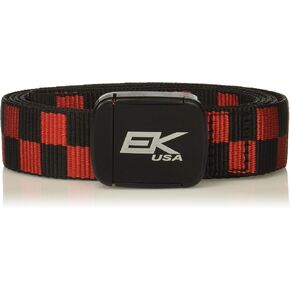 EK USA 10886C-W64 Red/Black Kutt Off Sport Belt