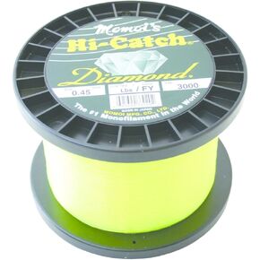 Momoi's Diamond Line - 3000 yd. Spool - 30 lb. - Hi-Vis Yellow