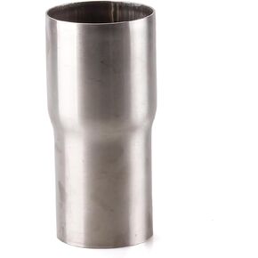 Universal 2 to 3 inch exhaust adapter Exhaust Pipe Adapter Exhaust Pipe Adapter Tube Stainless Steel Exhaust Pipes Intake Pipe Connection Joint (2''ID-3''ID)