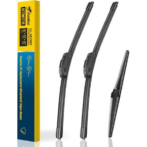 Raidbee® 26"+26" Windshield Wiper Blades Replacement For Ford Fusion 2020 2019 2018 2017 2016 2015 2014 2013 Windshield Wiper Blades For My Car Set of 2