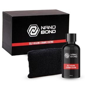 Nano Bond Self Healing Ceramic Coating 30ML - Professional Ceramic Paint Coating – High-Gloss, Paint Protection Car Care Kit, Ultra-Hydrophobic, UV & Chemical Resistant, 9H - Easy Application