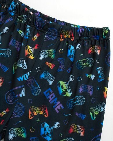 Quad Seven Boys Pajamas Set - 2 Piece Henley Sleep Shirt Lounge PJ Boys Pajama Pants for Kids Sleepwear (Sizes: 8-18) in Saudi Arabia