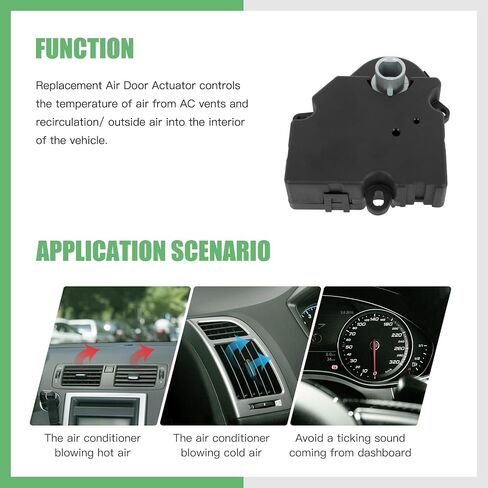 استبدال مشغل الباب لمزيج سخان SCITOO HVAC لـ Chevy for Silverado 1500 2007-2013، لـ Chevy for Trailblazer 2007-2008، لـ GMC لـ Envoy 2007-2009، لـ GMC لـ Sierra 1500 2007-2013 in Saudi Arabia
