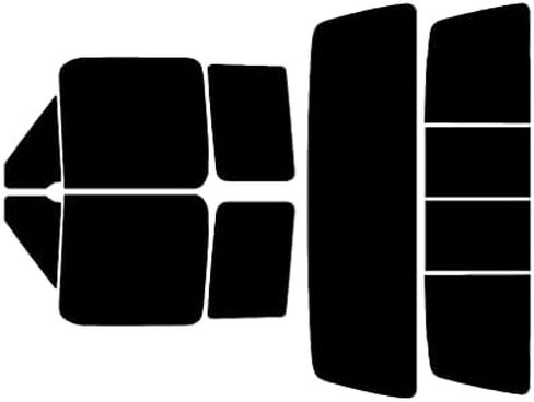 Rvinyl Window Tint Kit Compatible with Ford F-150 1992-1996 (2 Door) - Complete Precut Kit - 5% in Saudi Arabia